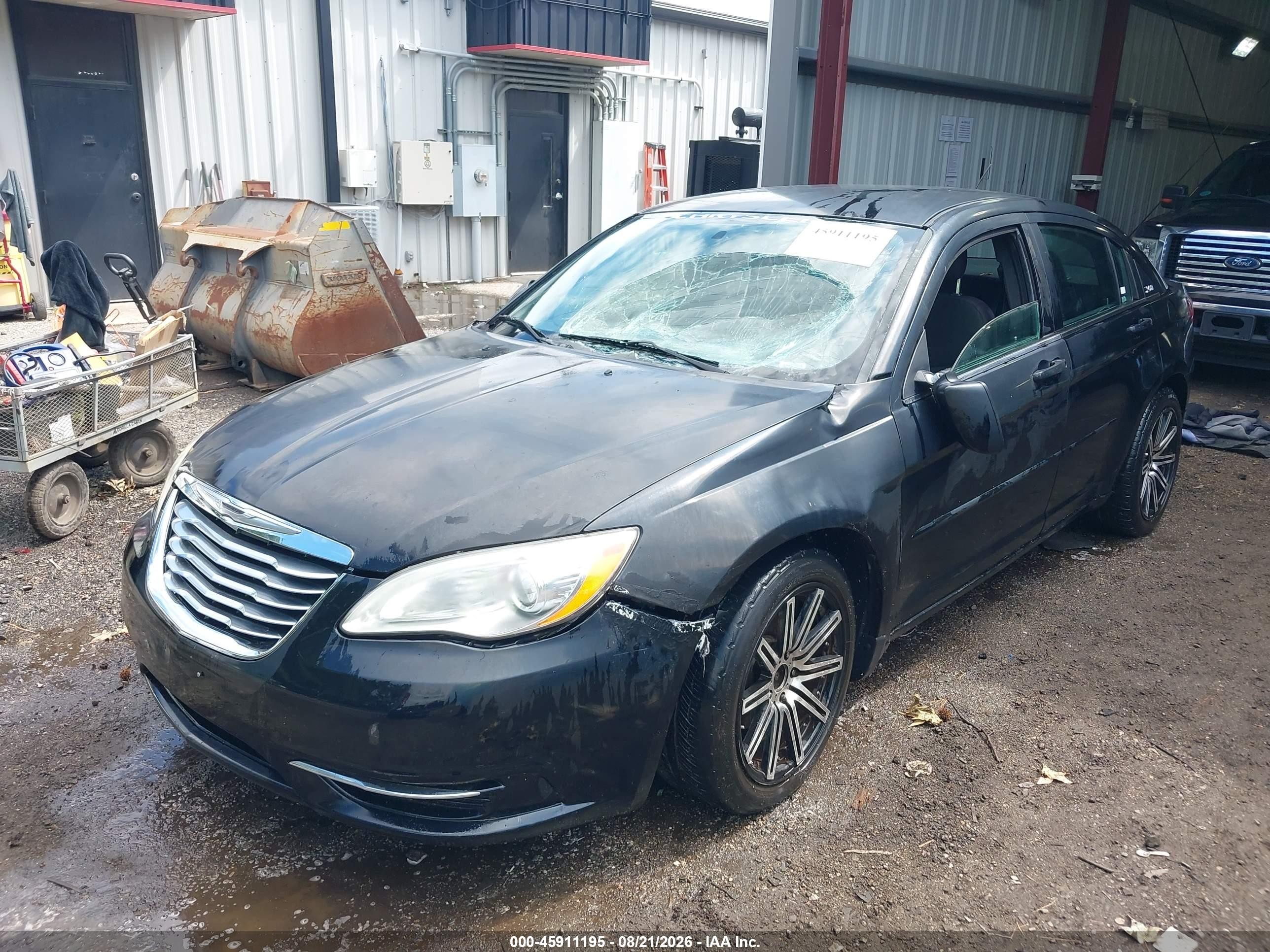 2012 Chrysler 200 Lx Black vin: 1C3CCBAB5CN208421