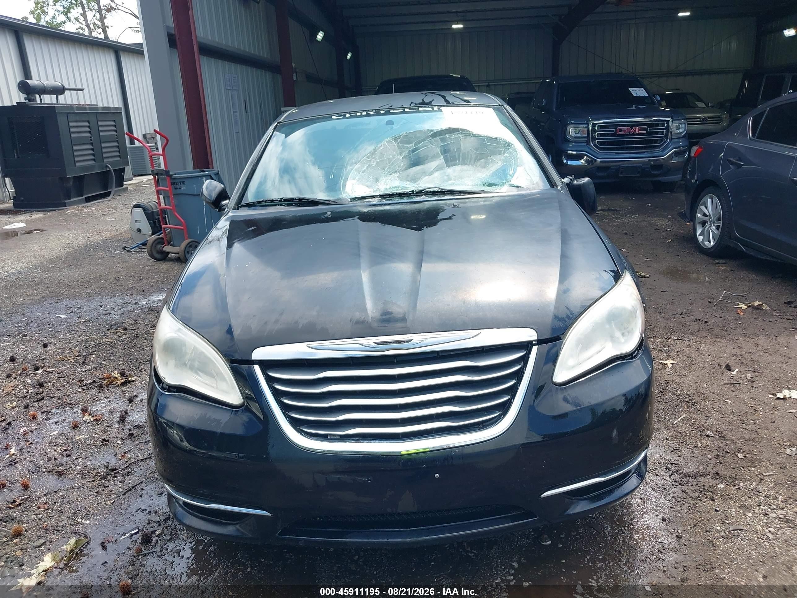 2012 Chrysler 200 Lx Black vin: 1C3CCBAB5CN208421