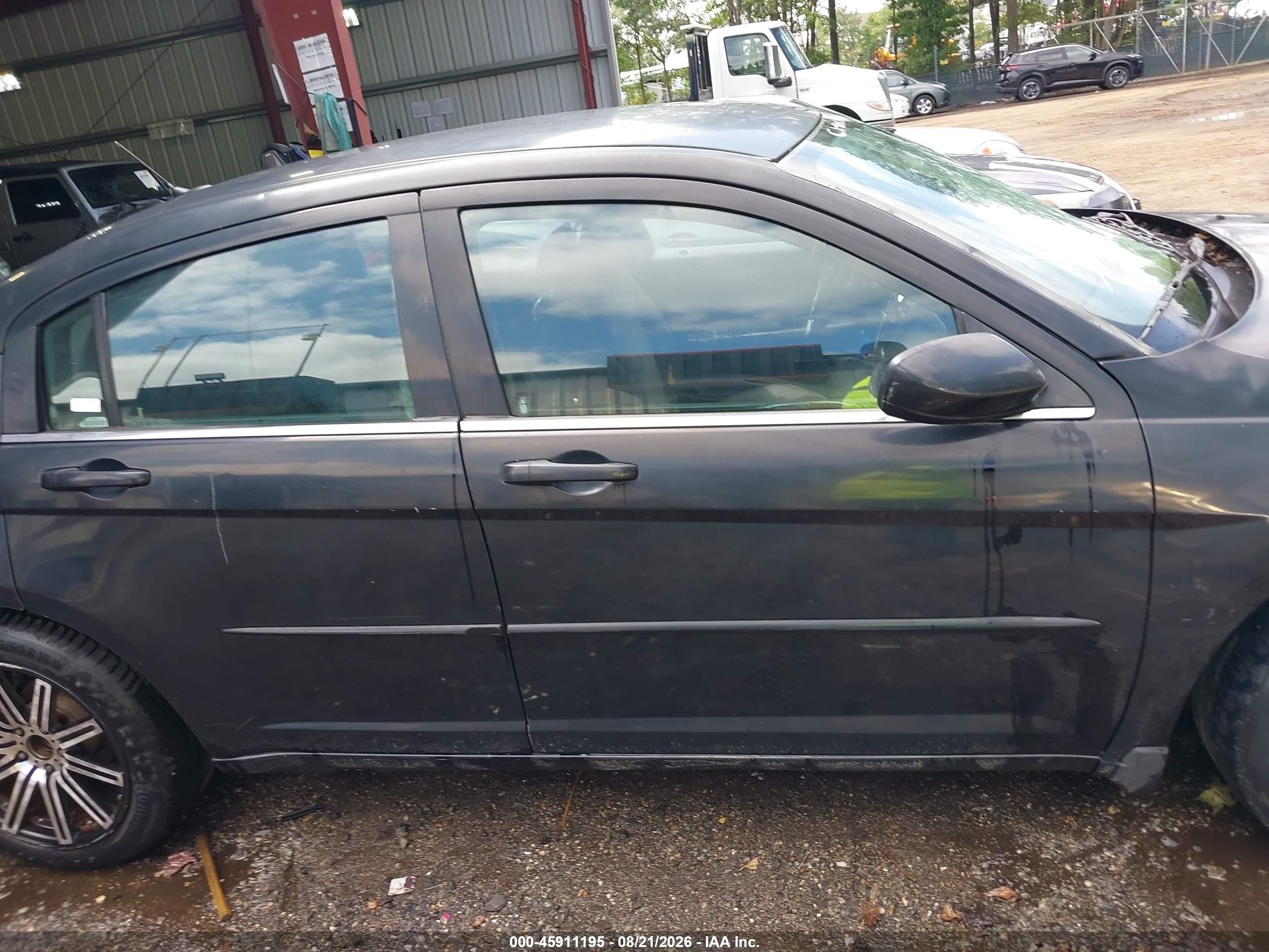 2012 Chrysler 200 Lx Black vin: 1C3CCBAB5CN208421