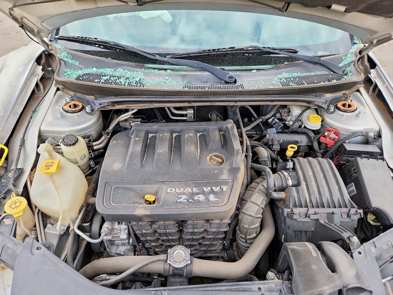 2012 Chrysler 200 Lx Silver vin: 1C3CCBAB5CN209973