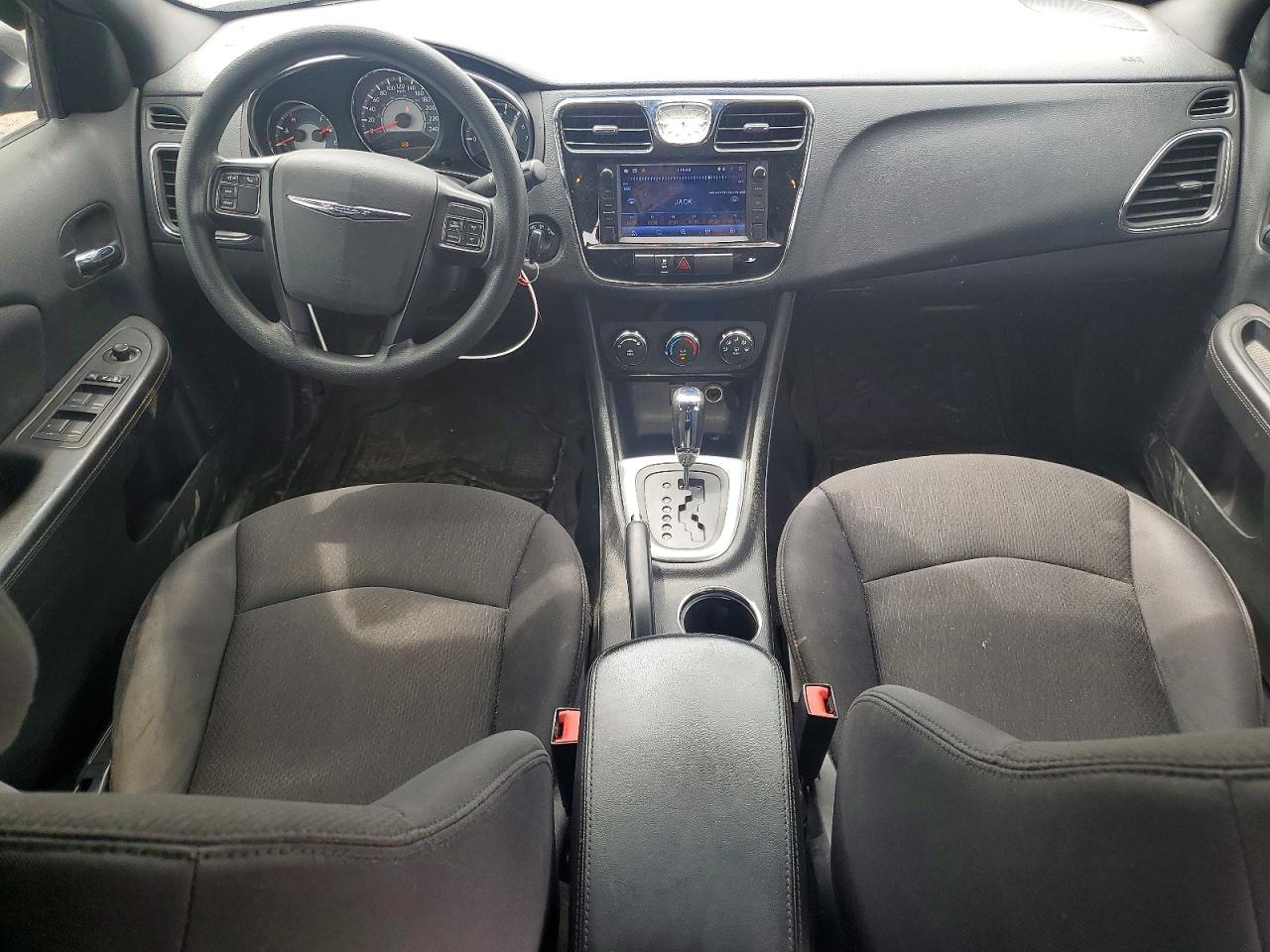 2013 Chrysler 200 Lx Gray vin: 1C3CCBAB5DN634322