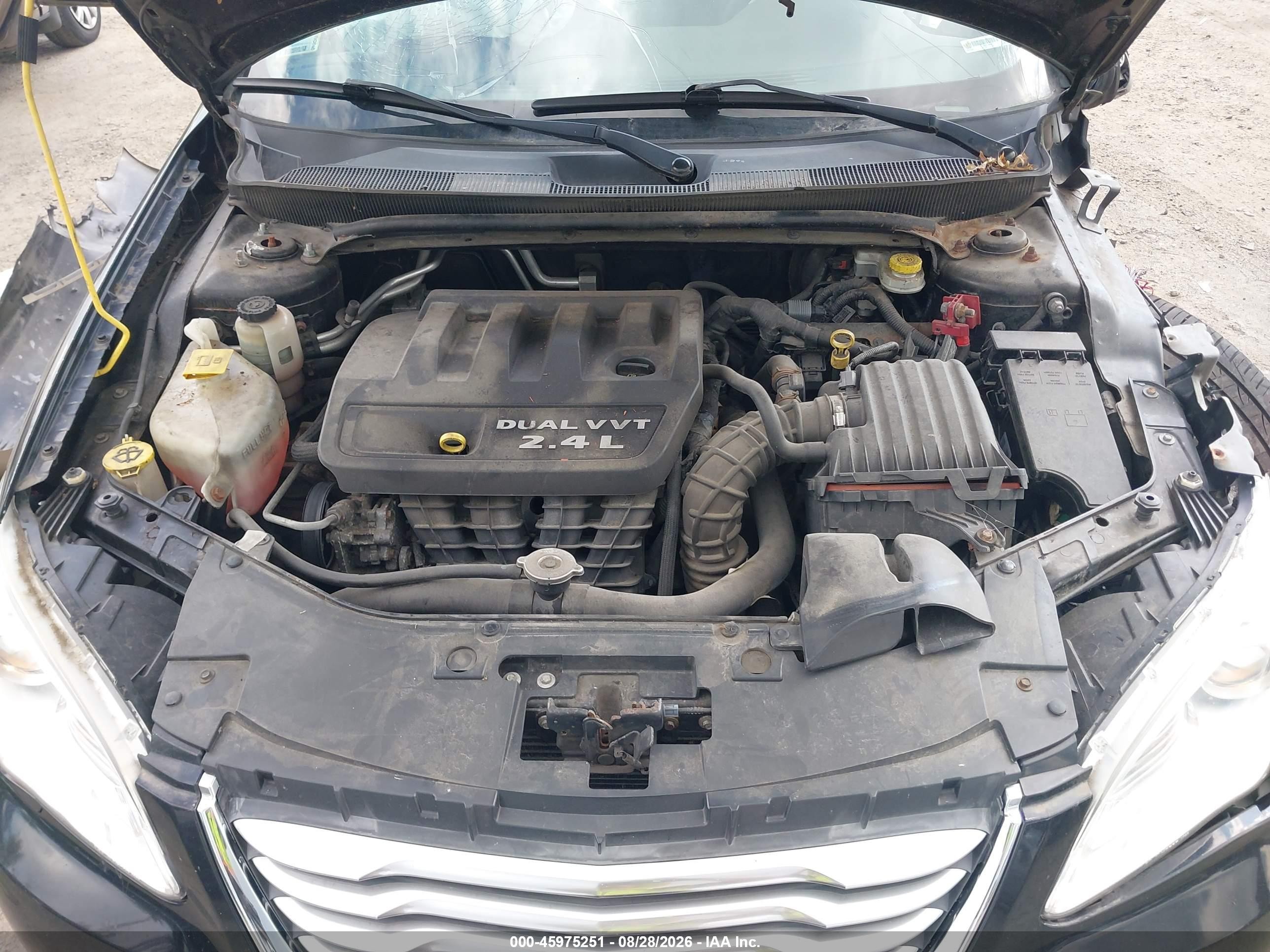 2013 Chrysler 200 Lx Black vin: 1C3CCBAB5DN639813