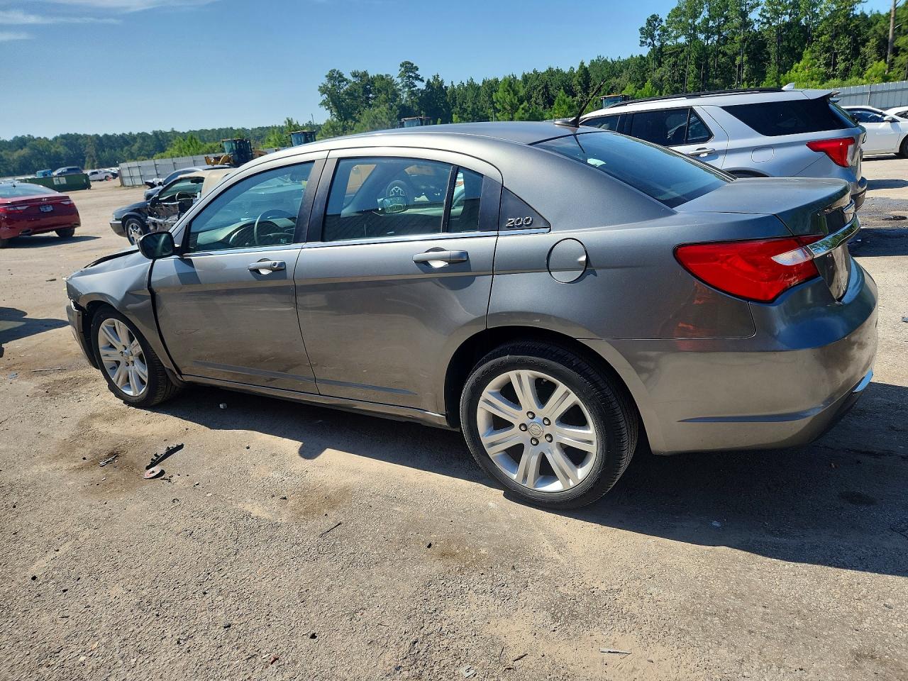 2012 Chrysler 200 Lx Gray vin: 1C3CCBAB6CN318300