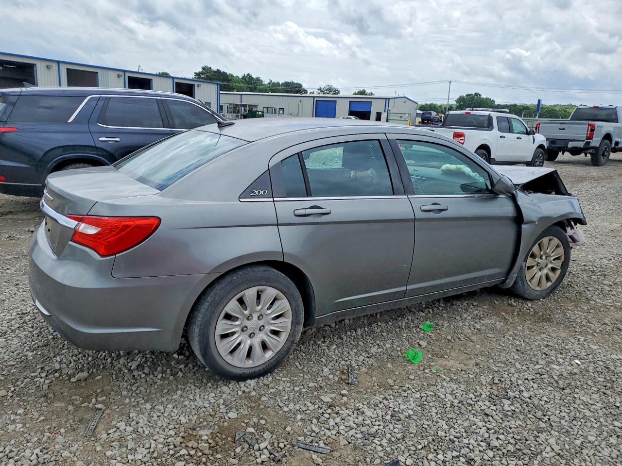 2013 Chrysler 200 Lx Серый vin: 1C3CCBAB6DN560635