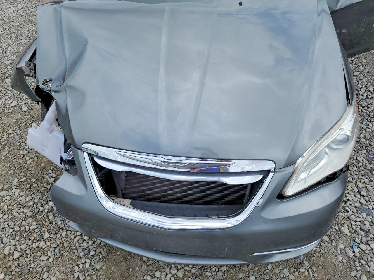 2013 Chrysler 200 Lx Серый vin: 1C3CCBAB6DN560635
