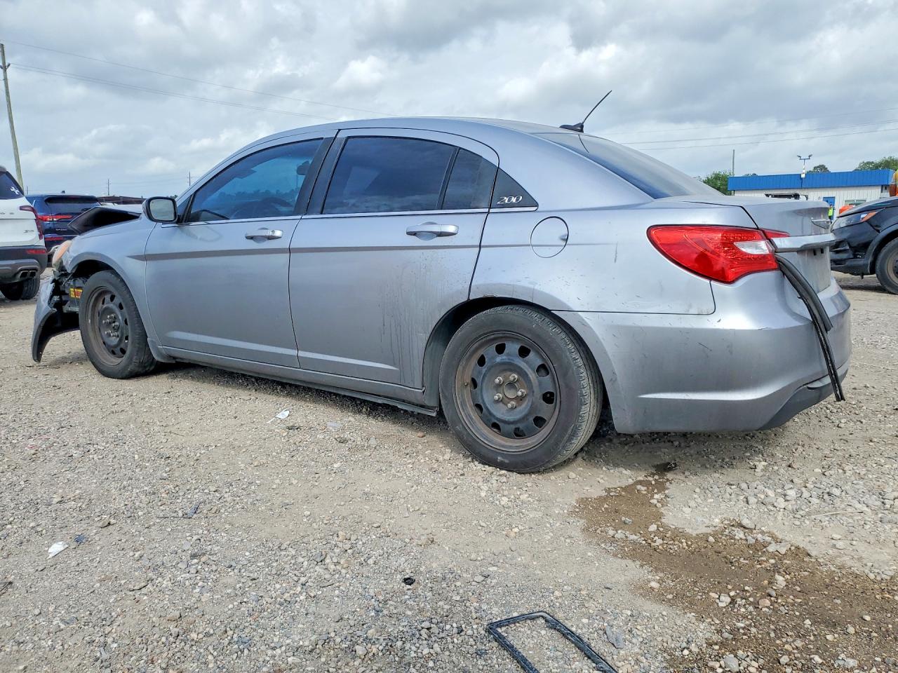 2013 Chrysler 200 Lx Silver vin: 1C3CCBAB6DN561171