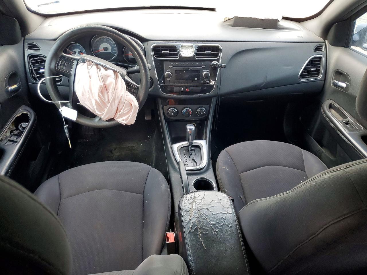 2013 Chrysler 200 Lx Silver vin: 1C3CCBAB6DN561171