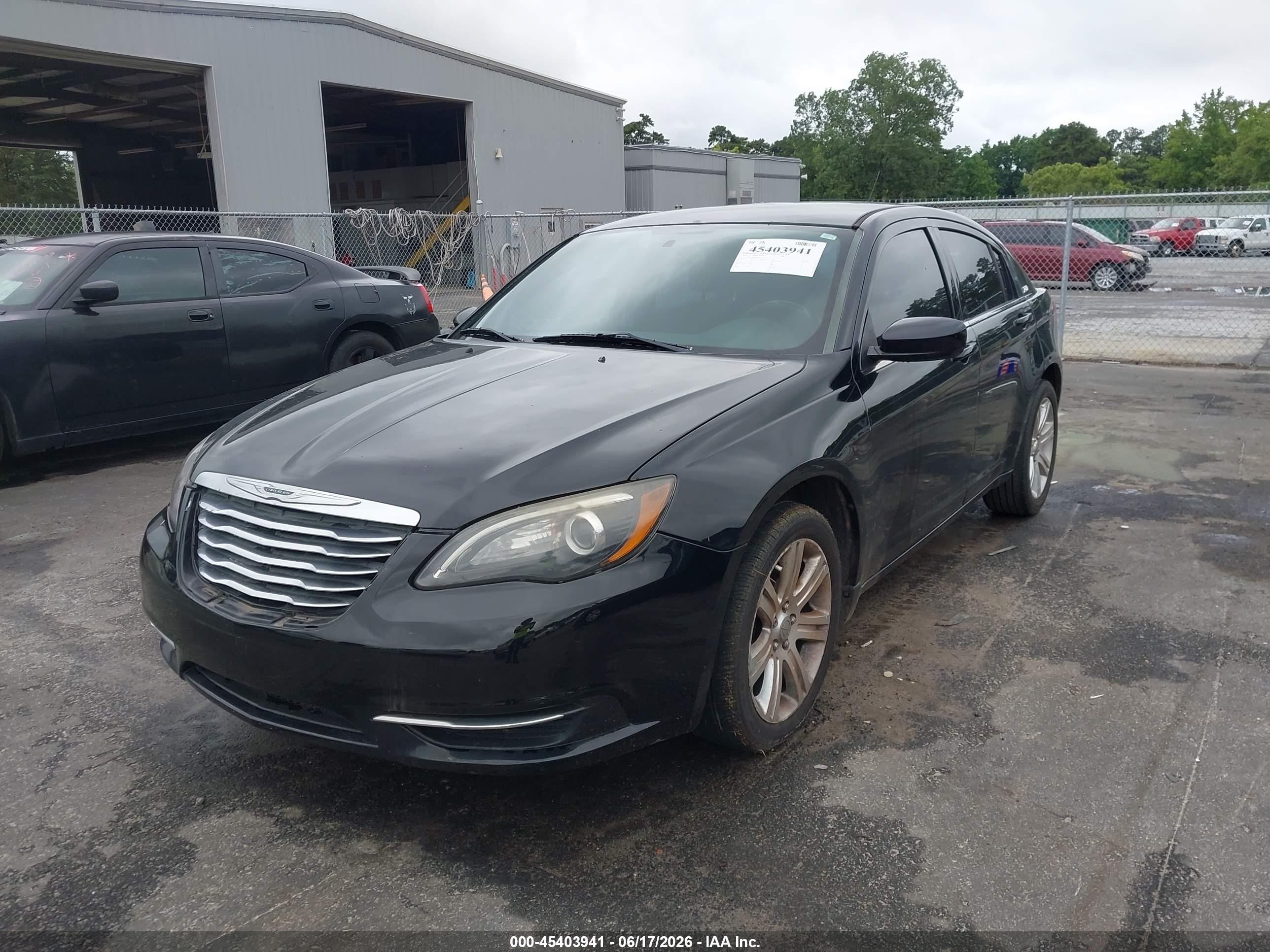 2013 Chrysler 200 Lx Black vin: 1C3CCBAB6DN764769
