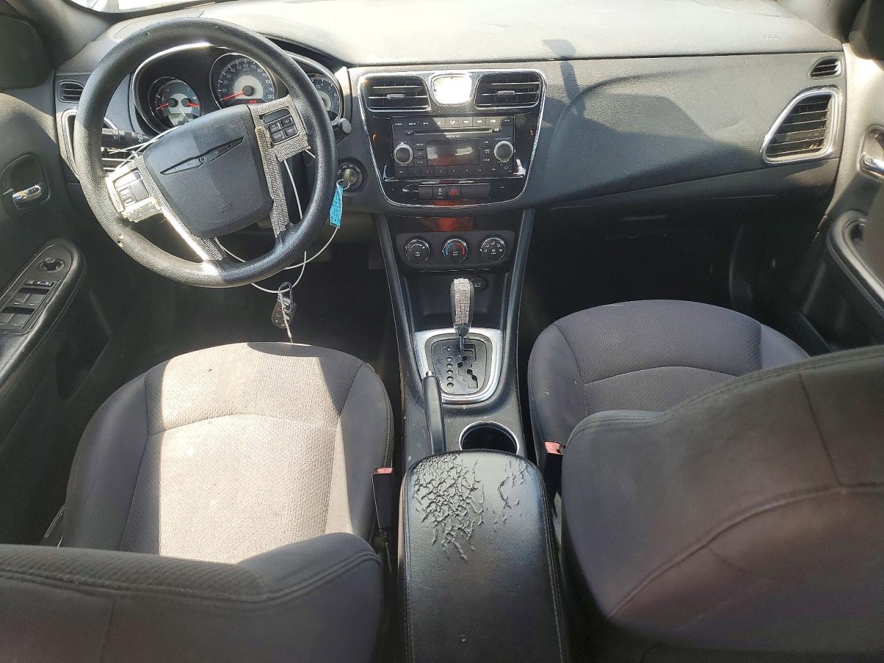 2014 Chrysler 200 Lx Black vin: 1C3CCBAB6EN122957