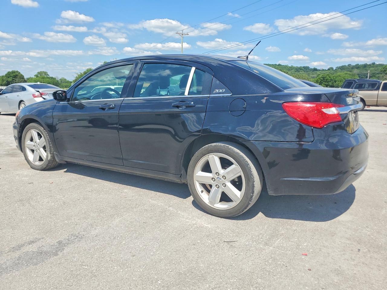 2014 Chrysler 200 Lx Black vin: 1C3CCBAB6EN122957
