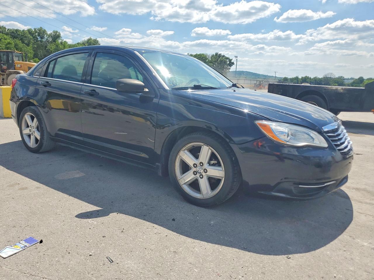 2014 Chrysler 200 Lx Black vin: 1C3CCBAB6EN122957