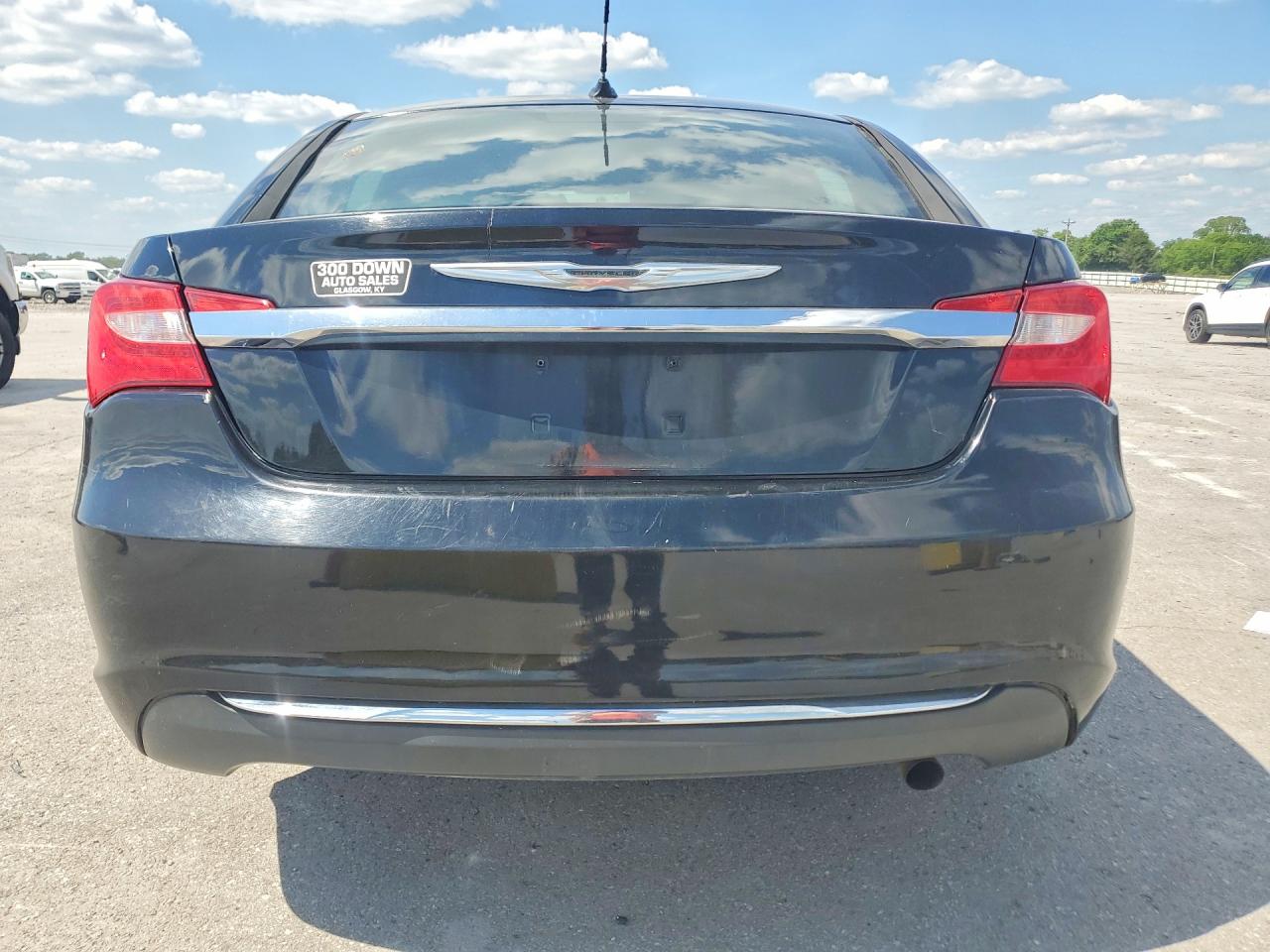 2014 Chrysler 200 Lx Black vin: 1C3CCBAB6EN122957