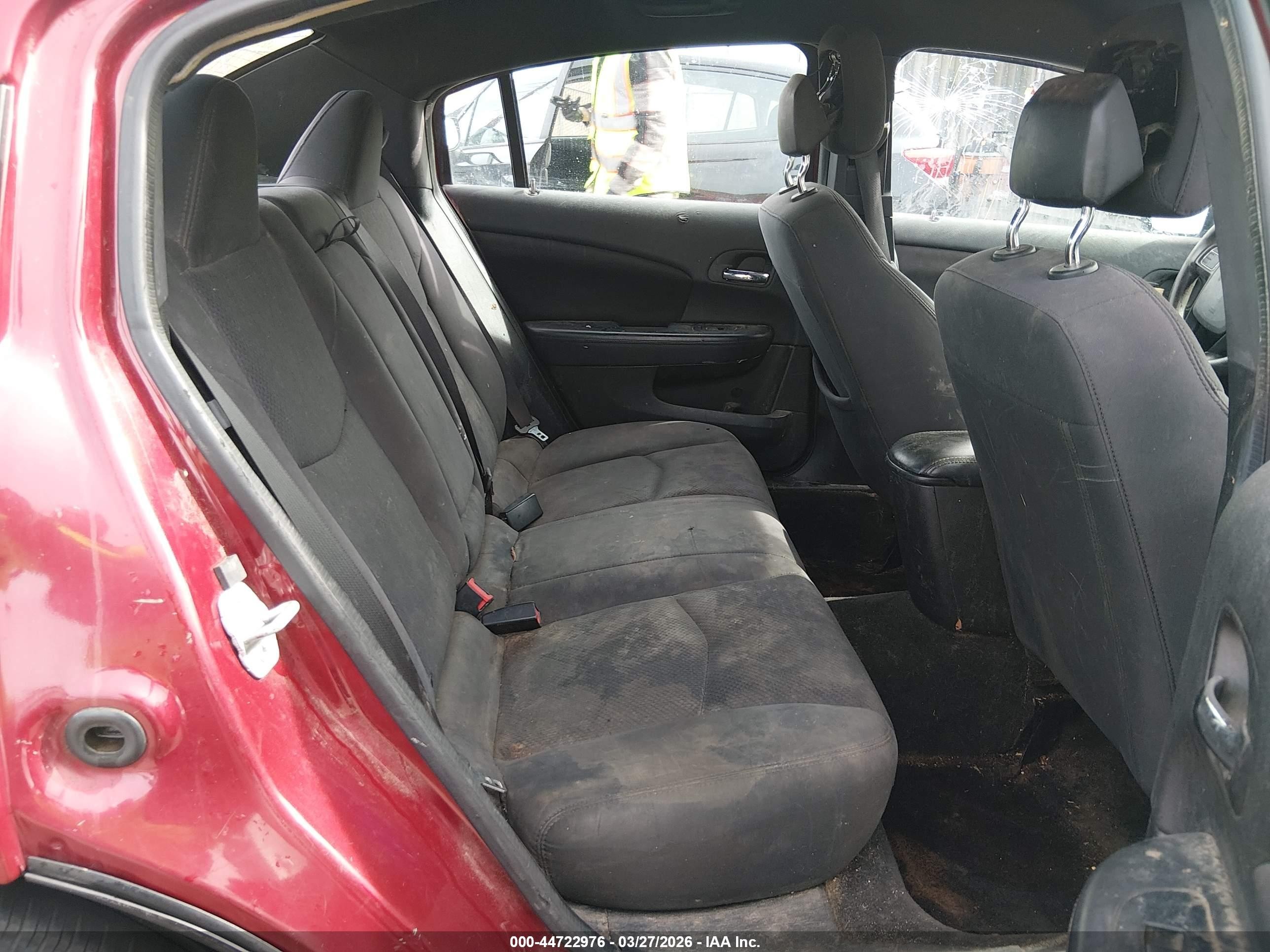 2014 Chrysler 200 Lx Burgundy vin: 1C3CCBAB6EN230933