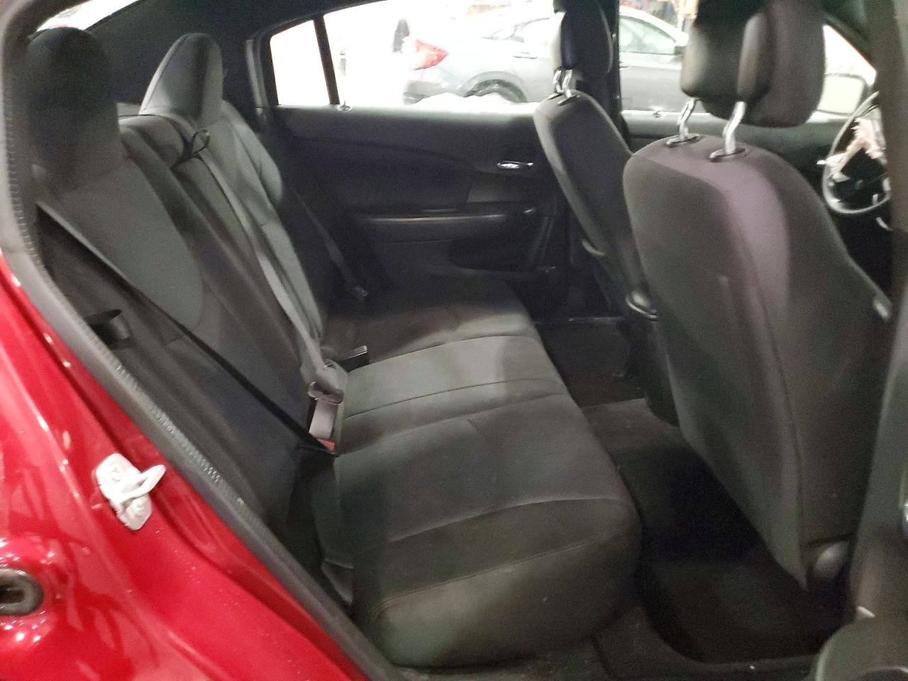 2014 Chrysler 200 Lx Red vin: 1C3CCBAB6EN231211