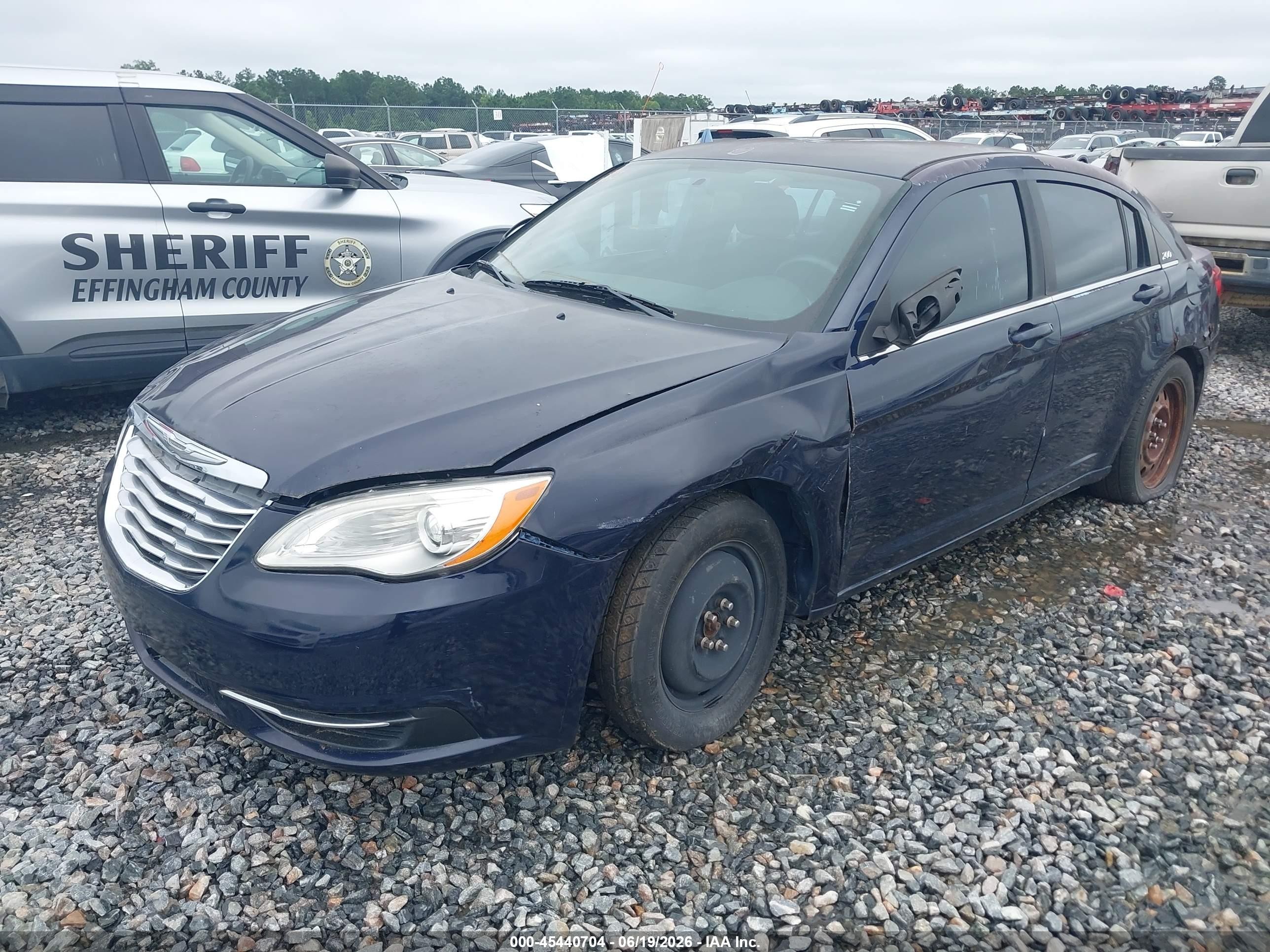 2013 Chrysler 200 Lx Dark Blue vin: 1C3CCBAB7DN691685