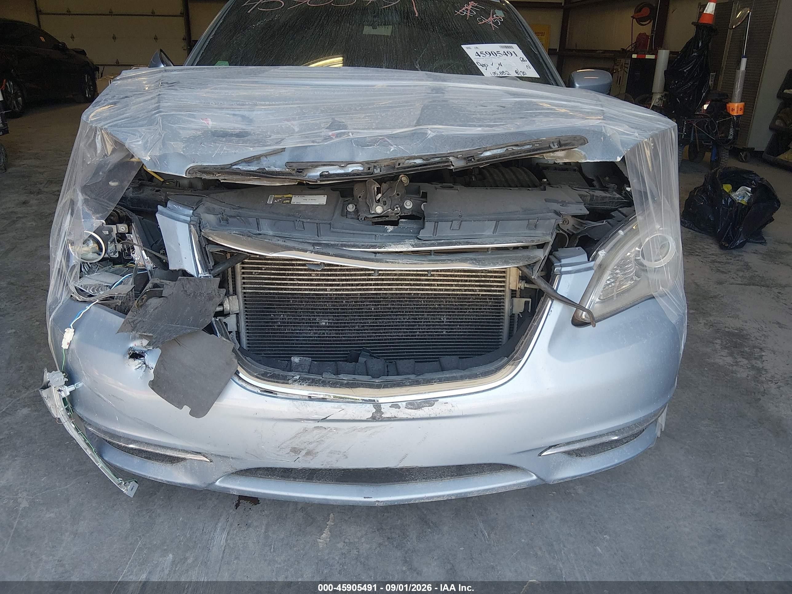 2014 Chrysler 200 Lx Light Blue vin: 1C3CCBAB7EN124099