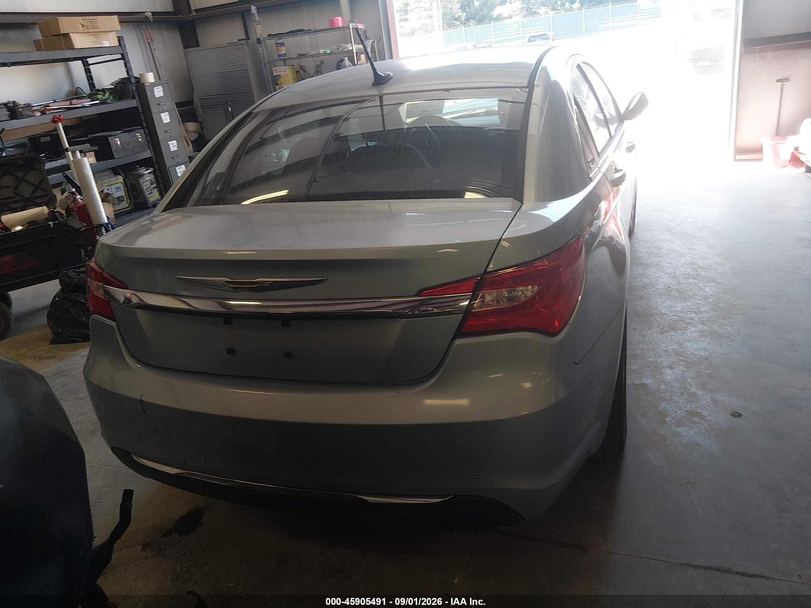 2014 Chrysler 200 Lx Light Blue vin: 1C3CCBAB7EN124099