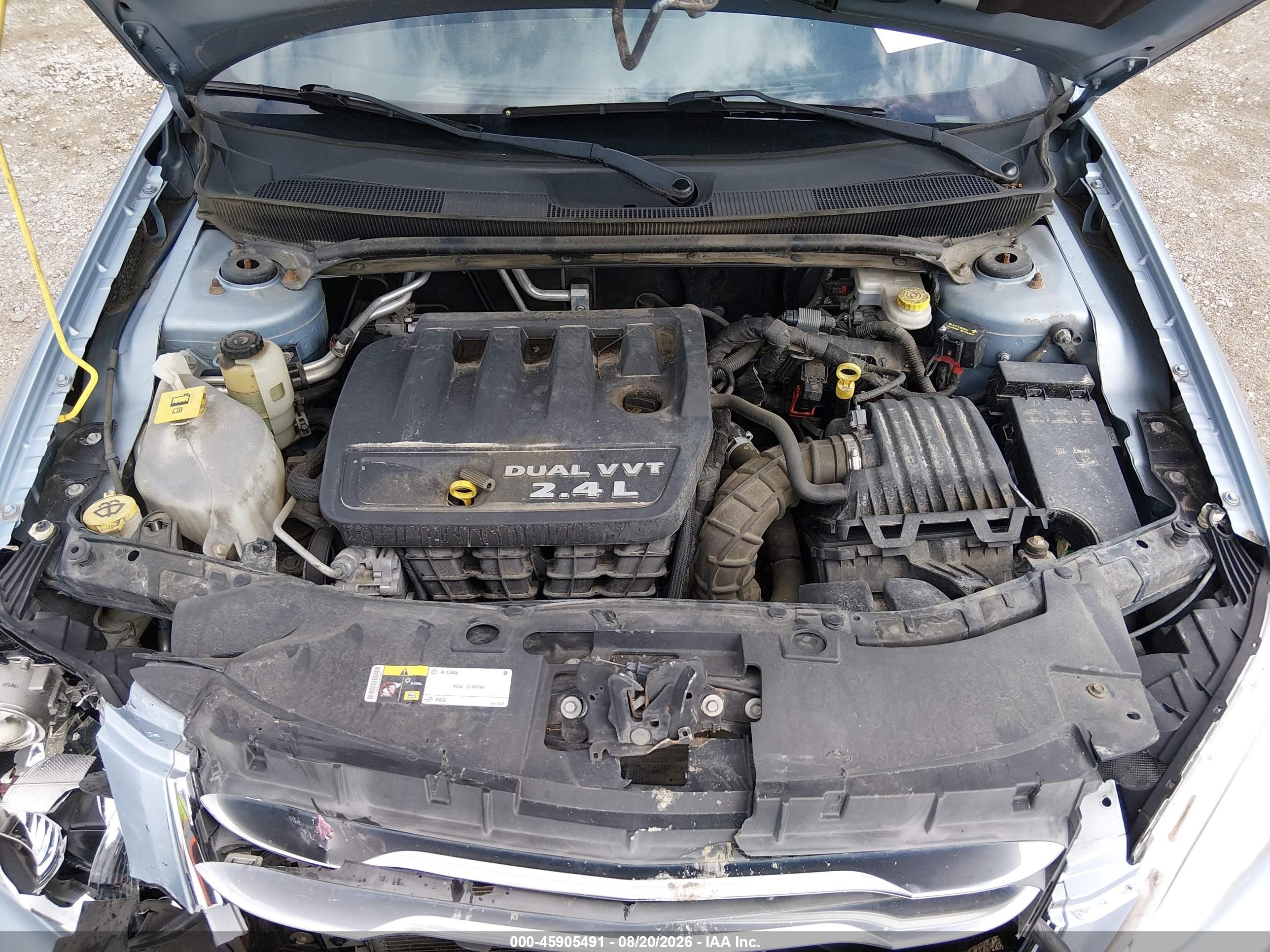 2014 Chrysler 200 Lx Light Blue vin: 1C3CCBAB7EN124099