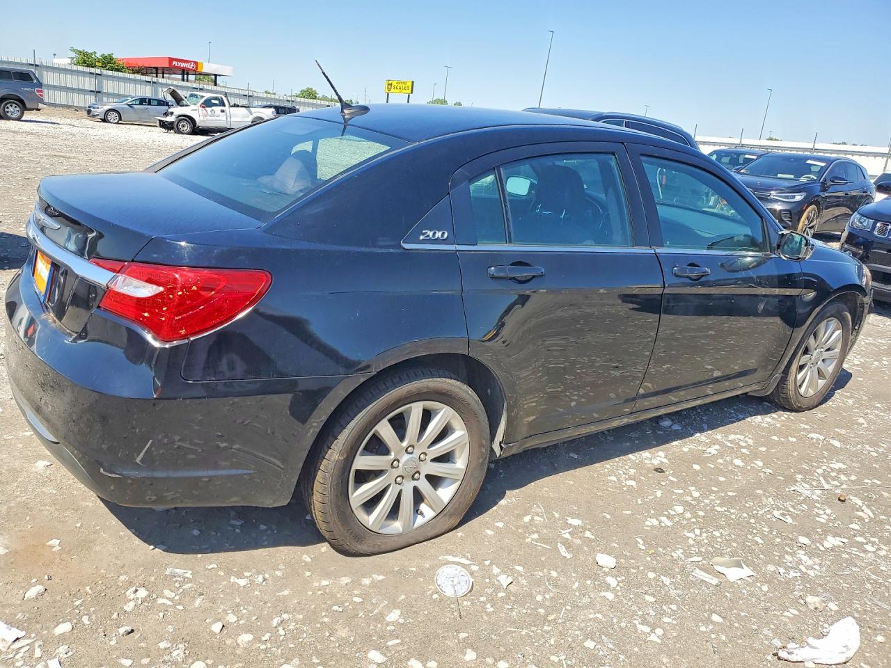 2014 Chrysler 200 Lx Black vin: 1C3CCBAB7EN146488