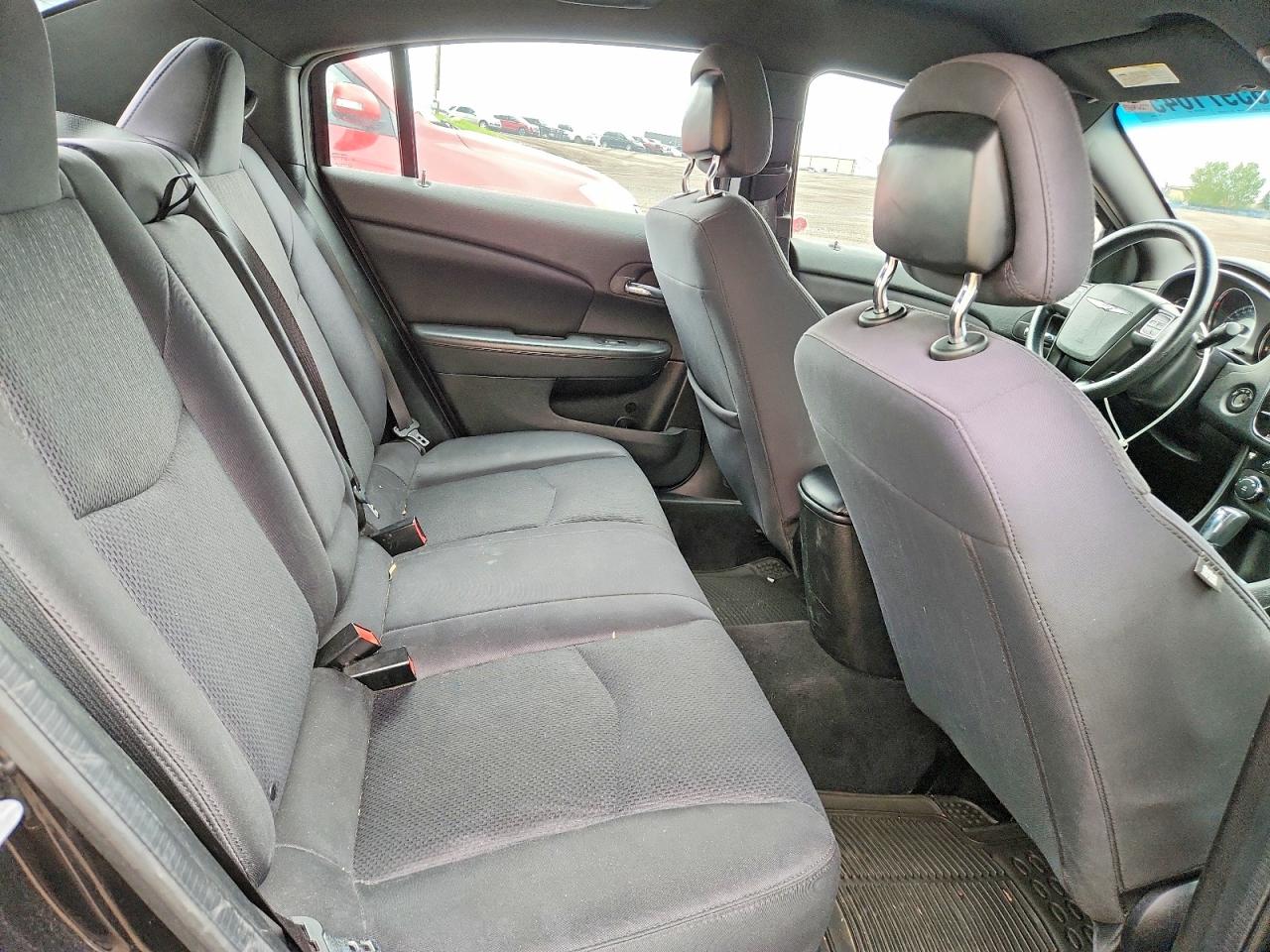 2014 Chrysler 200 Lx Black vin: 1C3CCBAB7EN229726