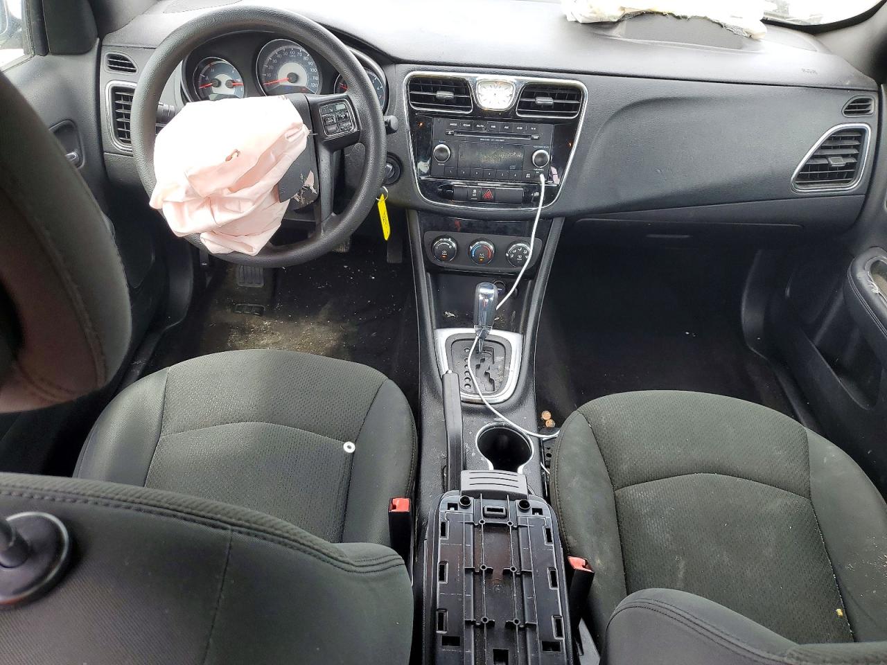2012 Chrysler 200 Lx Silver vin: 1C3CCBAB9CN101839