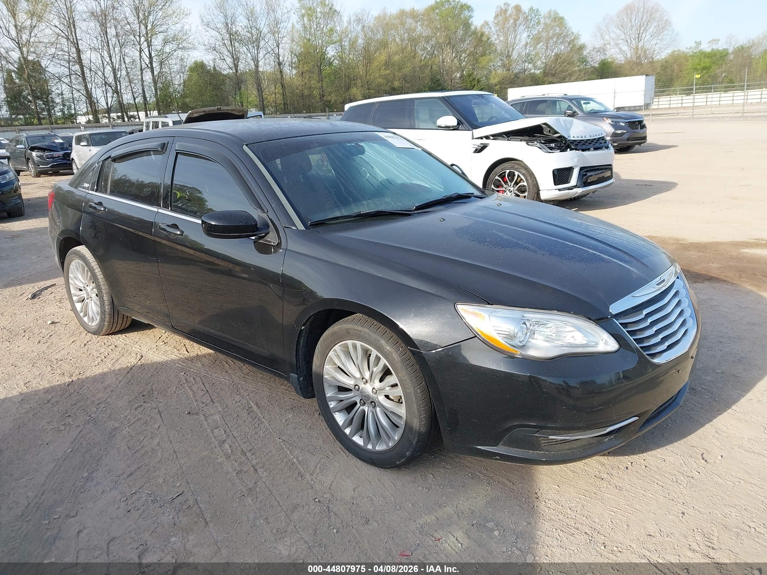 2012 Chrysler 200 Lx Black vin: 1C3CCBAB9CN104045