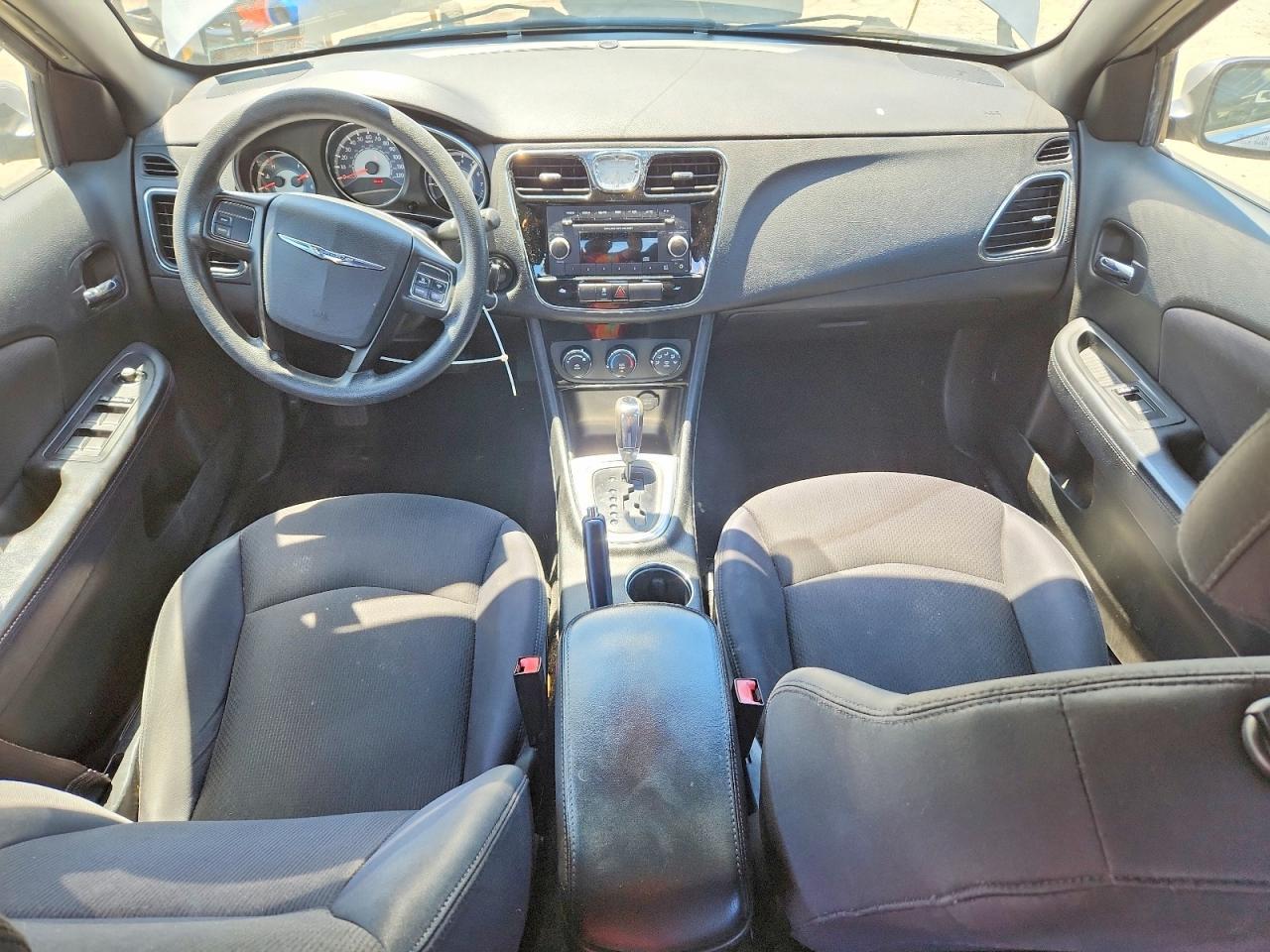 2014 Chrysler 200 Lx Silver vin: 1C3CCBAB9EN208750