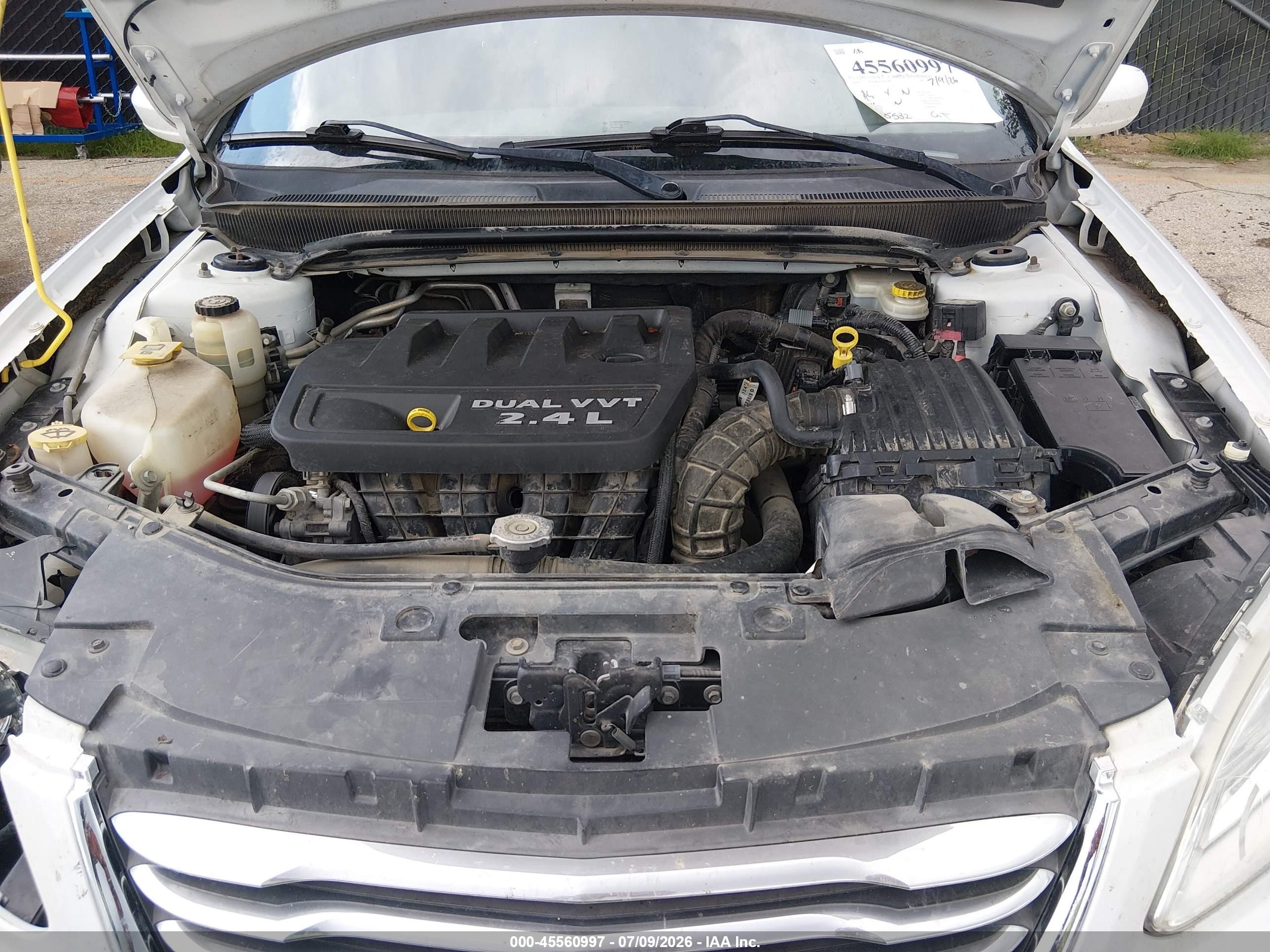 2012 Chrysler 200 Lx White vin: 1C3CCBABXCN164738