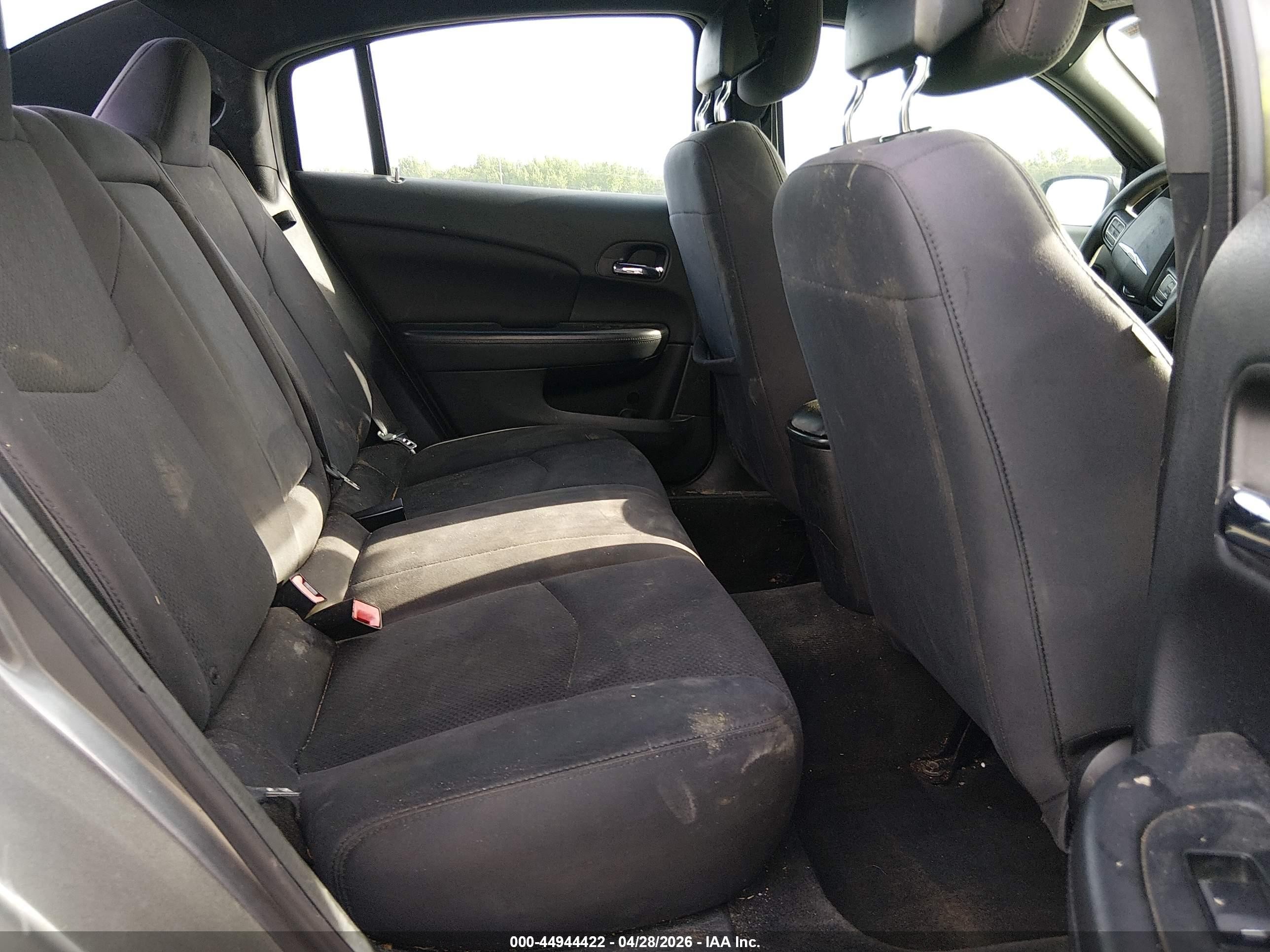 2012 Chrysler 200 Lx Gray vin: 1C3CCBABXCN240880