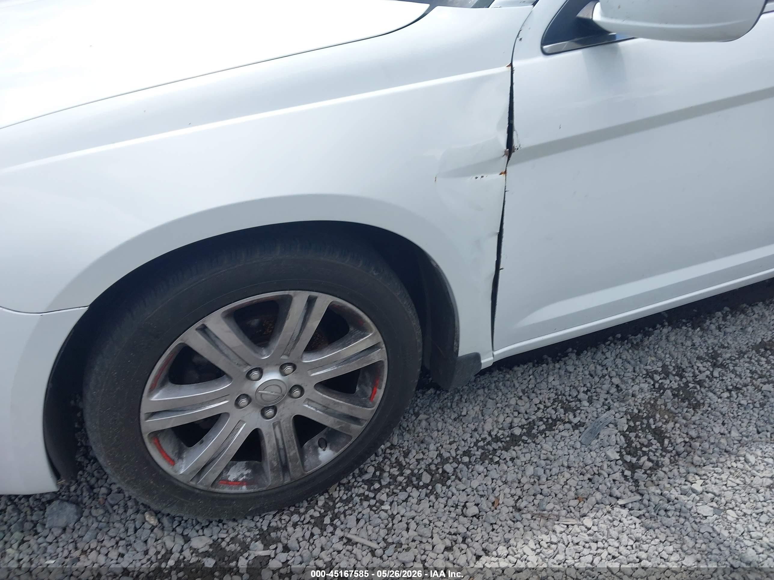 2013 Chrysler 200 Lx Белый vin: 1C3CCBABXDN761132