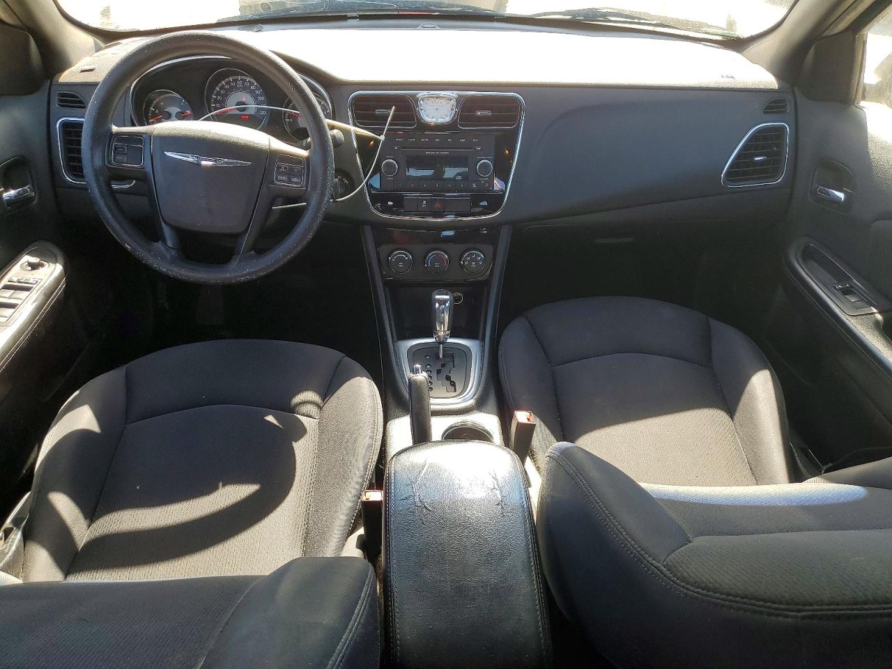2014 Chrysler 200 Lx Белый vin: 1C3CCBABXEN141219