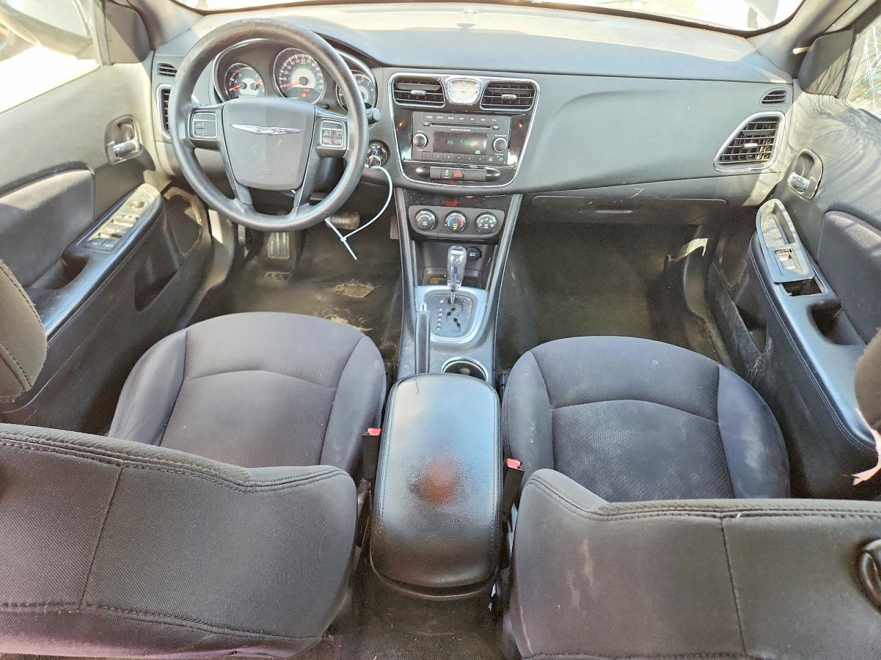 2014 Chrysler 200 Lx Black vin: 1C3CCBABXEN208756