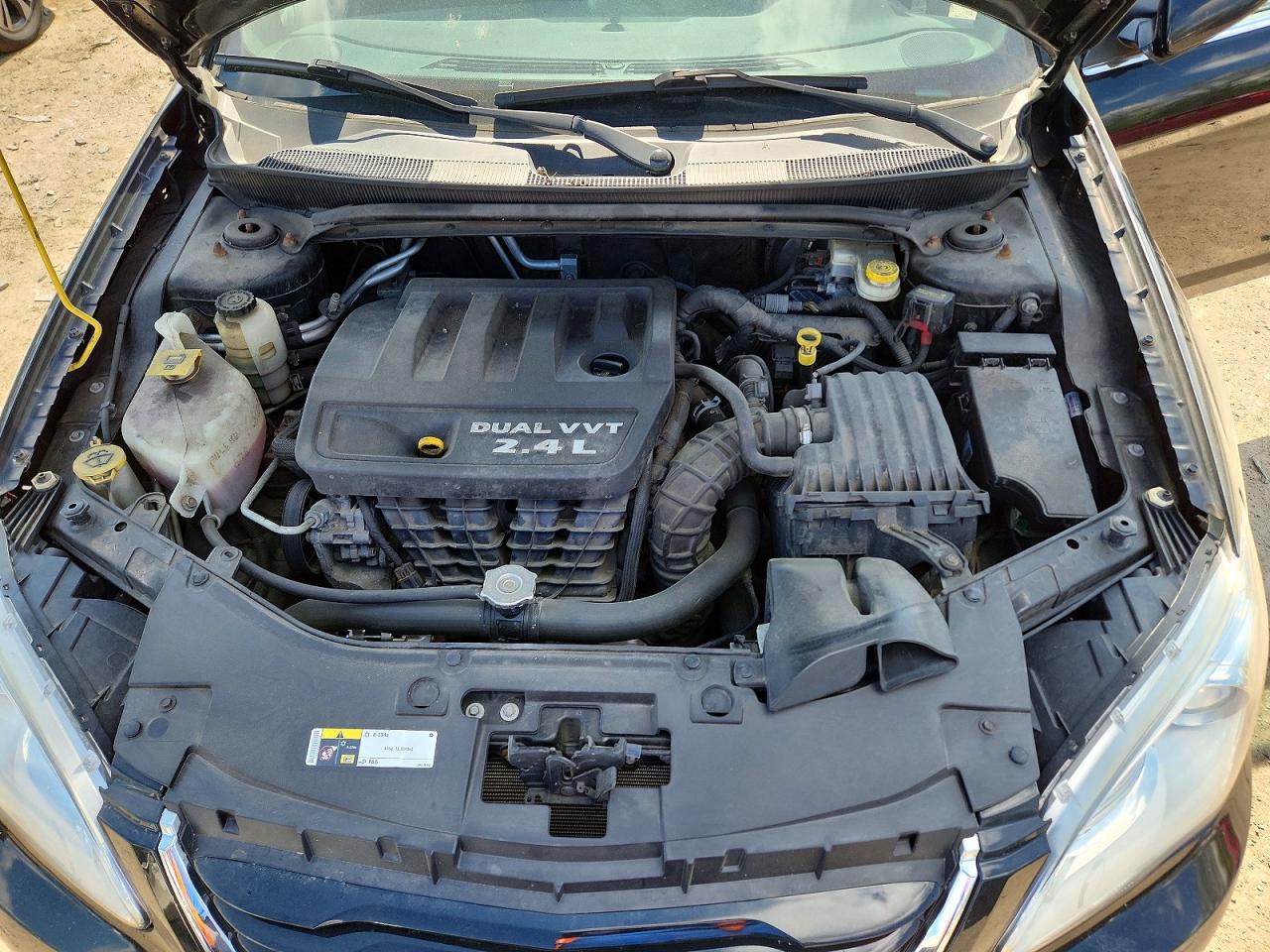 2014 Chrysler 200 Lx Black vin: 1C3CCBABXEN208756