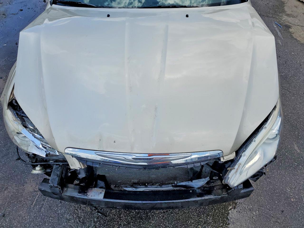 2013 Chrysler 200 Lx Beige vin: 1C3CCBAG0DN728524