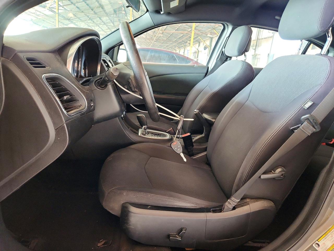 2012 Chrysler 200 Lx Gray vin: 1C3CCBAG2CN228475
