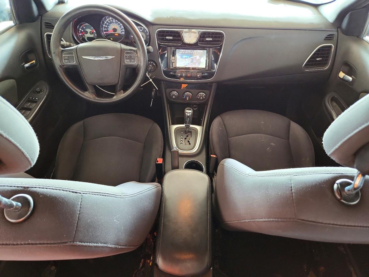 2012 Chrysler 200 Lx Gray vin: 1C3CCBAG2CN228475