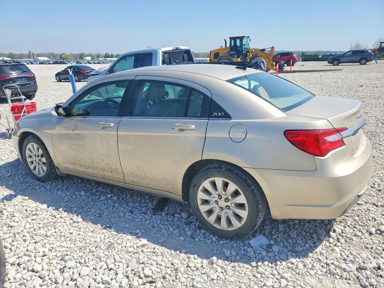 2013 Chrysler 200 Lx Gold vin: 1C3CCBAG5DN729071