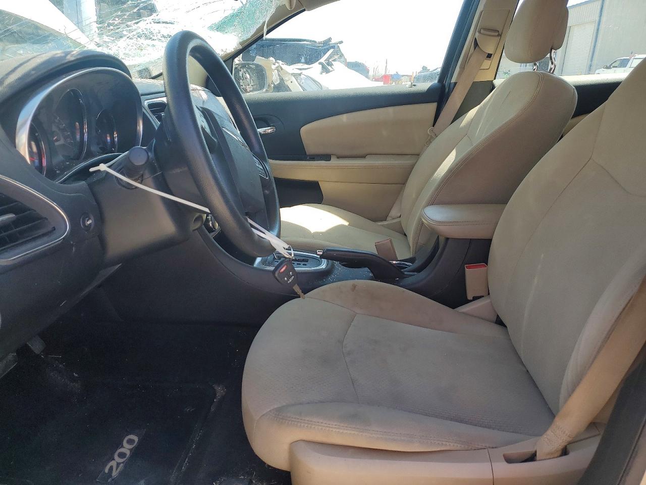 2013 Chrysler 200 Lx Gold vin: 1C3CCBAG5DN729071