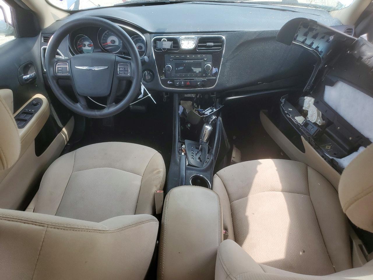 2012 Chrysler 200 Lx Blue vin: 1C3CCBAGXCN316450