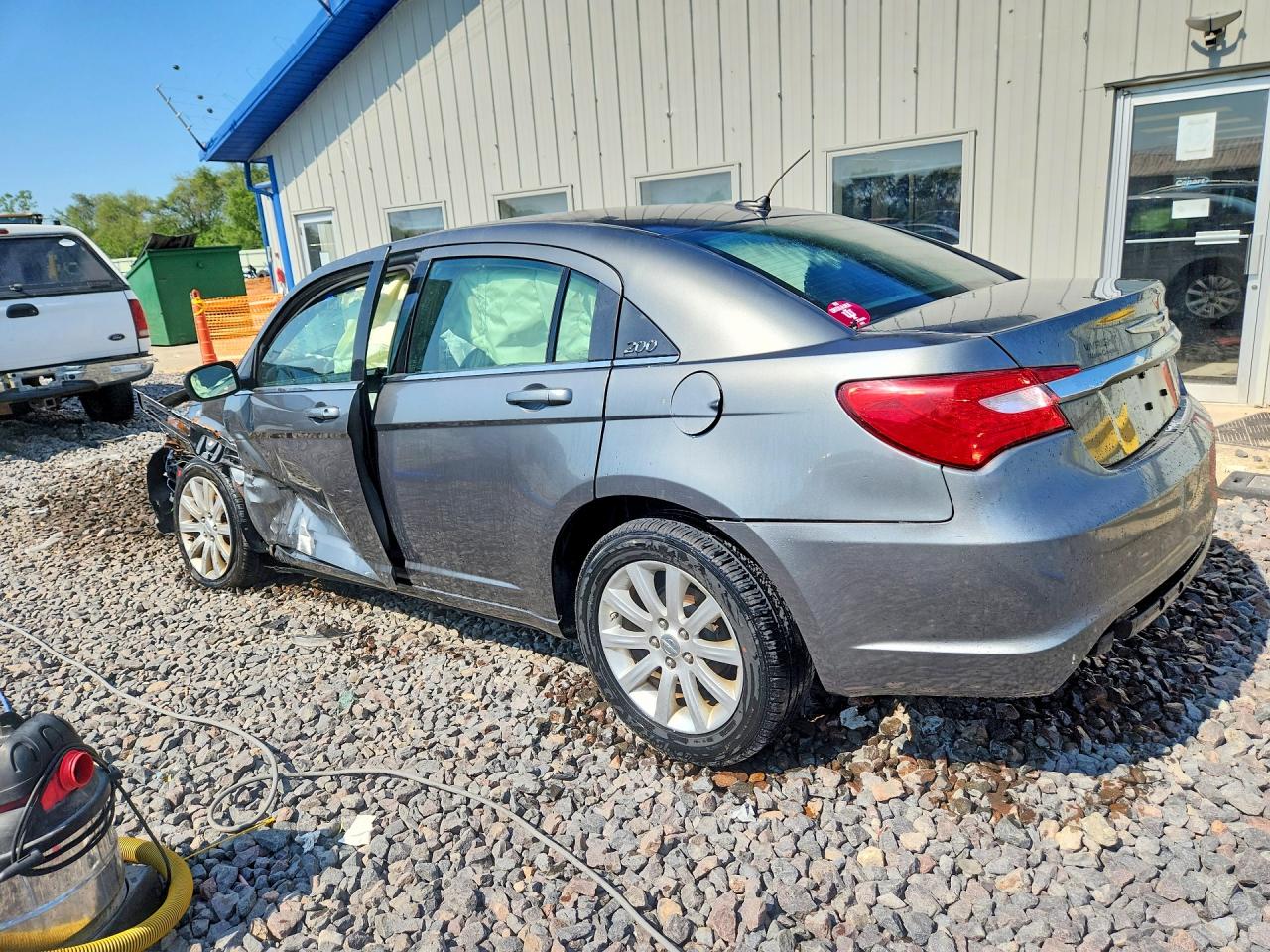 2012 Chrysler 200 Touring Gray vin: 1C3CCBBB0CN176072