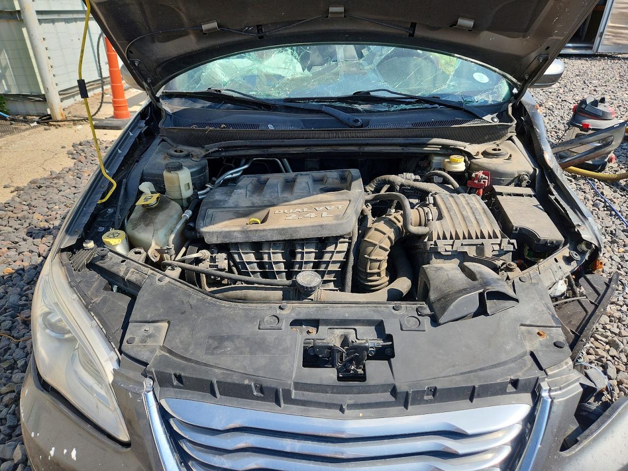 2012 Chrysler 200 Touring Gray vin: 1C3CCBBB0CN176072