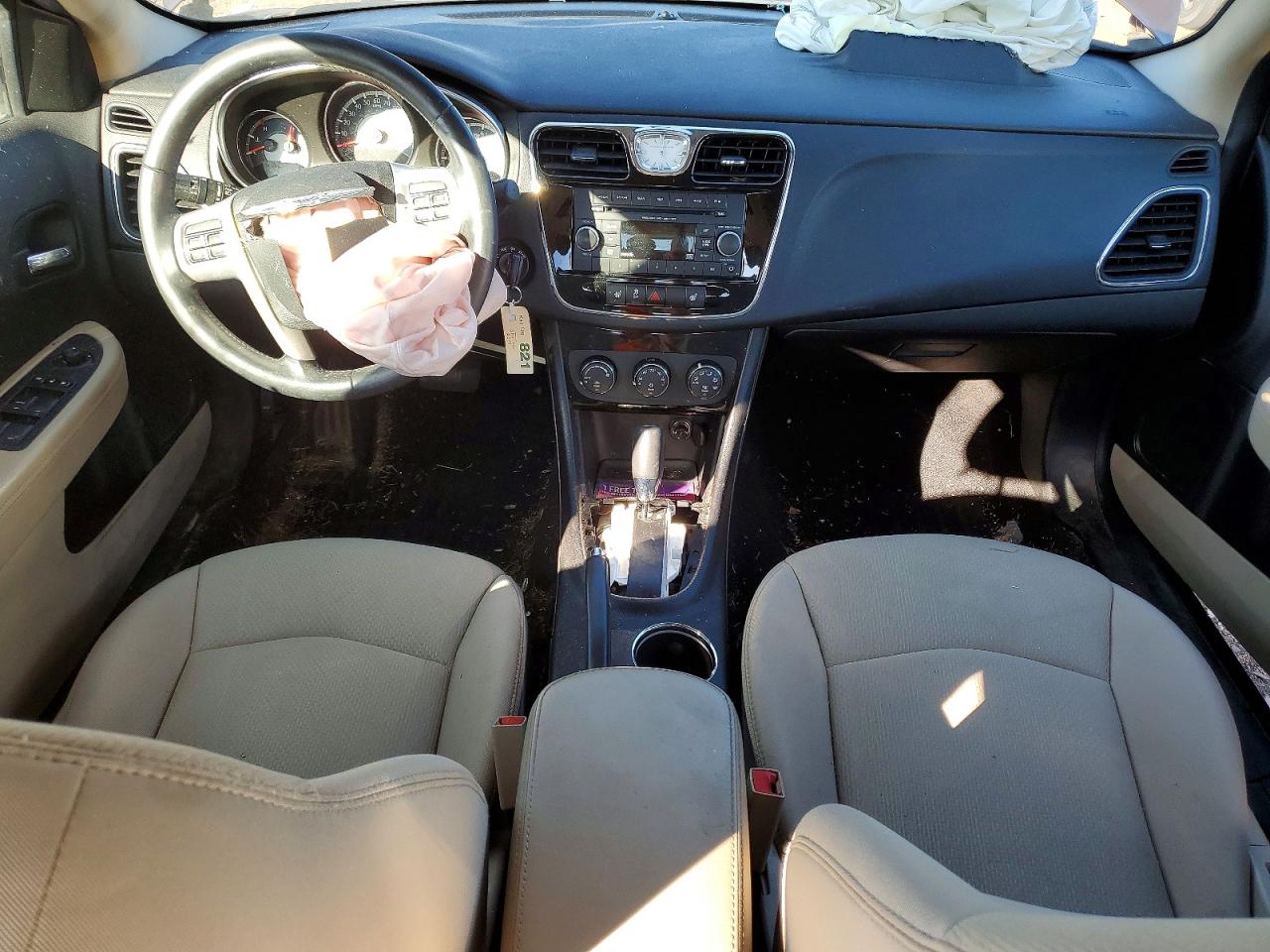 2013 Chrysler 200 Touring Brown vin: 1C3CCBBB0DN539634