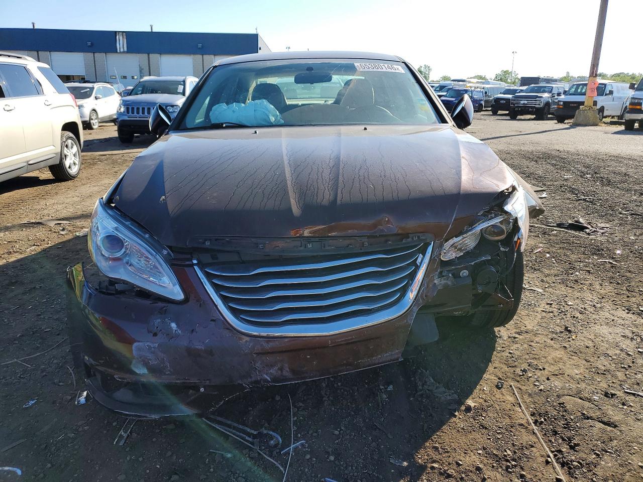2013 Chrysler 200 Touring Brown vin: 1C3CCBBB0DN539634
