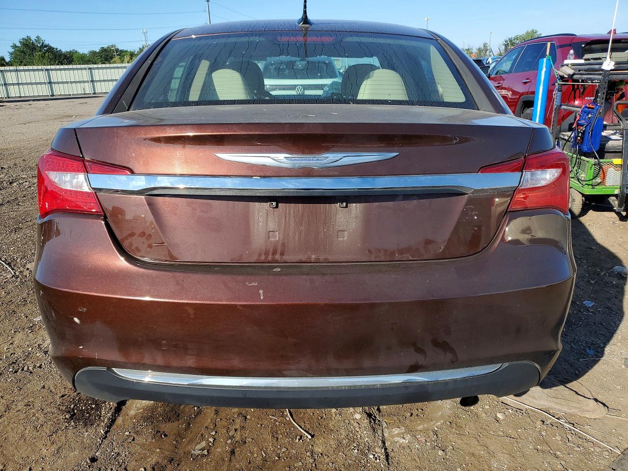 2013 Chrysler 200 Touring Brown vin: 1C3CCBBB0DN539634