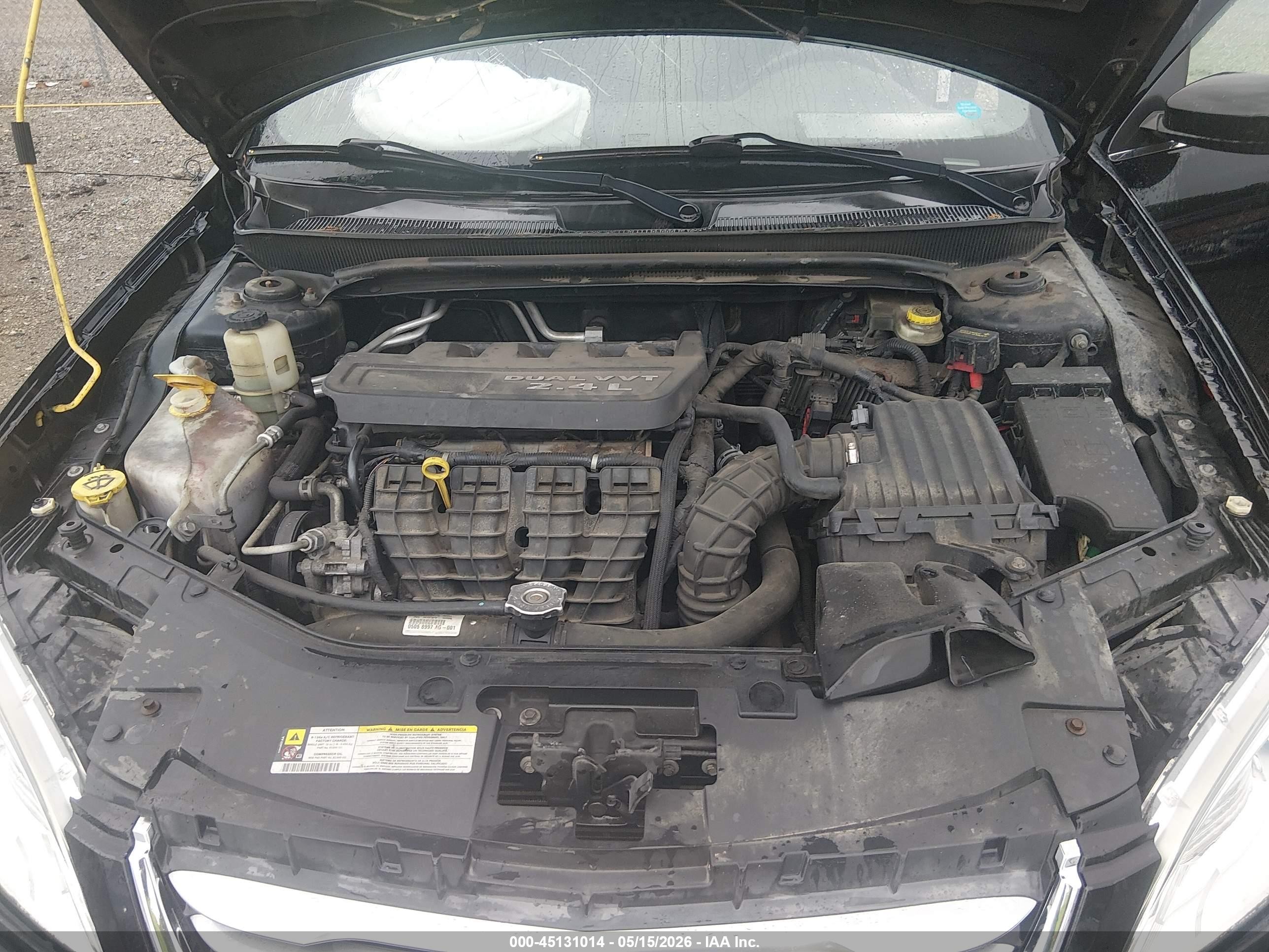 2013 Chrysler 200 Touring Черный vin: 1C3CCBBB0DN570558