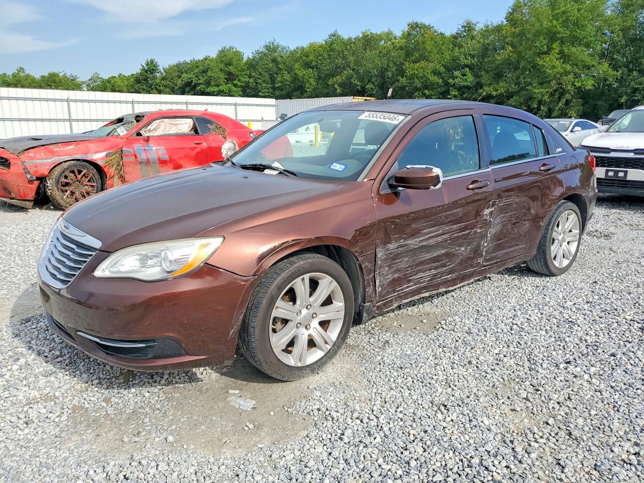 2013 Chrysler 200 Touring Brown vin: 1C3CCBBB0DN570883
