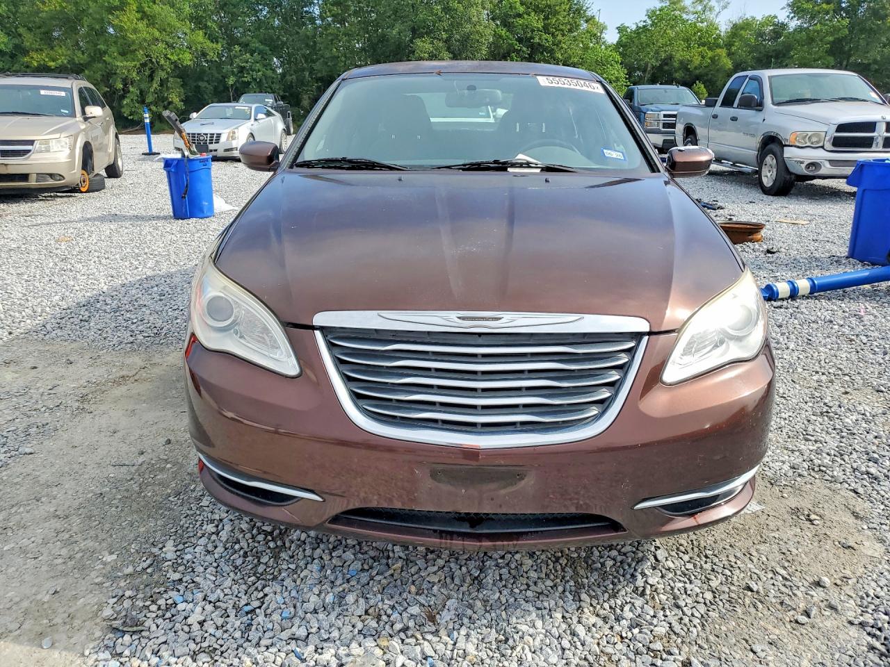 2013 Chrysler 200 Touring Brown vin: 1C3CCBBB0DN570883