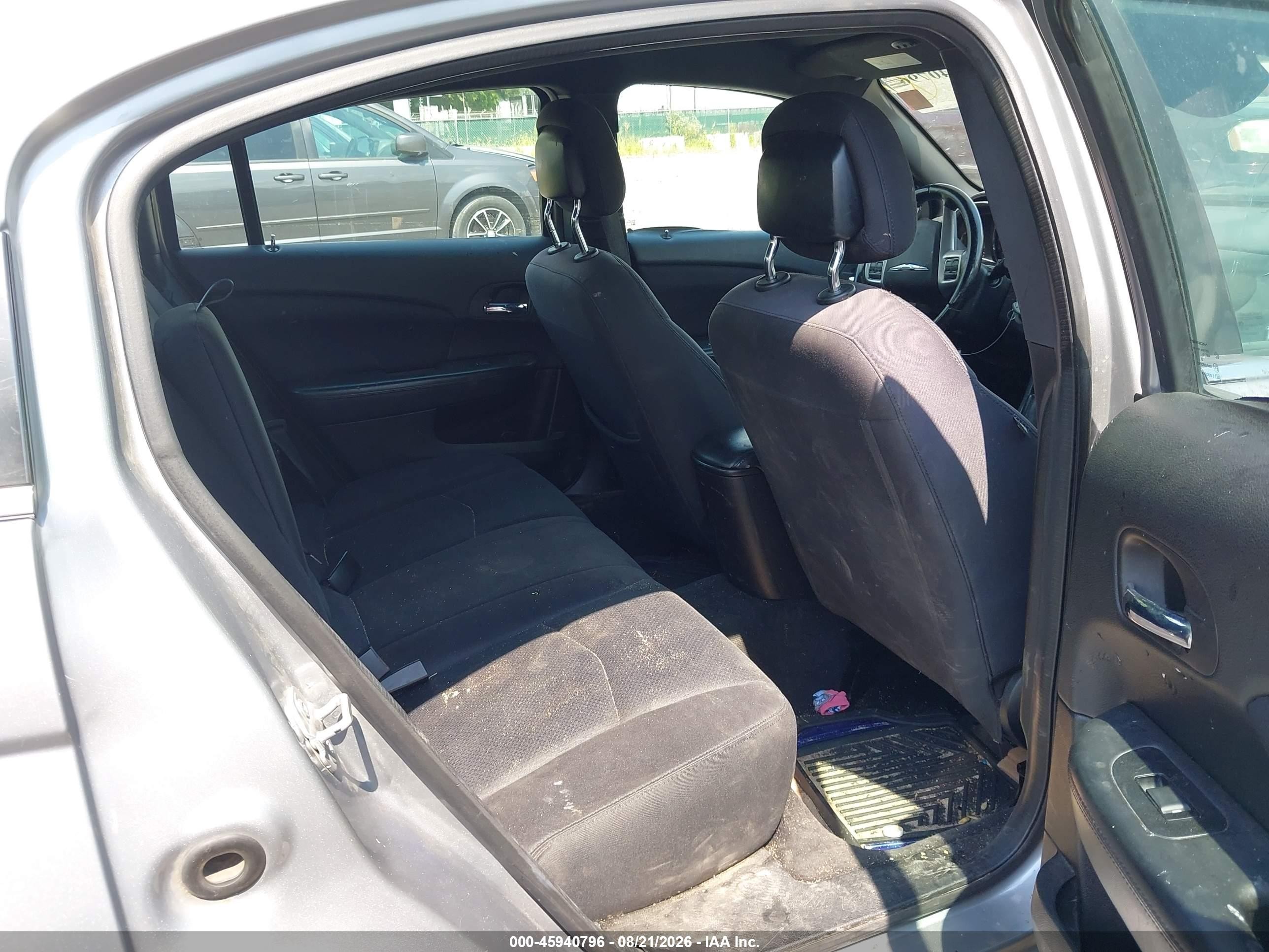 2013 Chrysler 200 Touring Silver vin: 1C3CCBBB0DN721740