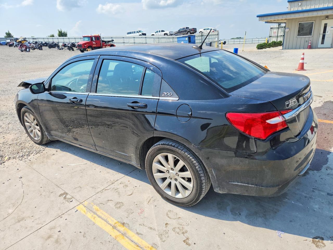 2013 Chrysler 200 Touring Black vin: 1C3CCBBB0DN764958