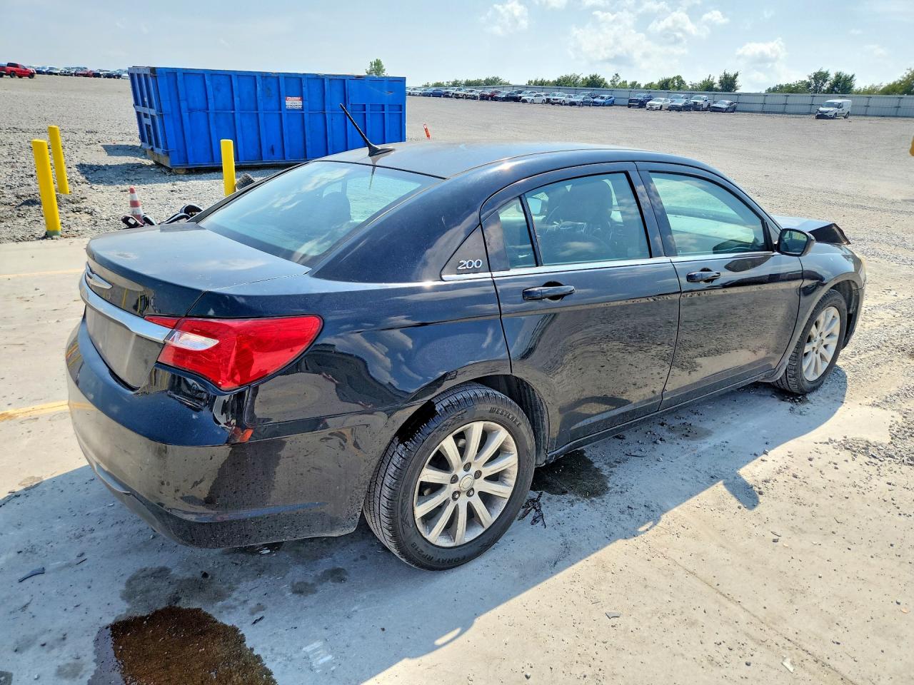 2013 Chrysler 200 Touring Black vin: 1C3CCBBB0DN764958